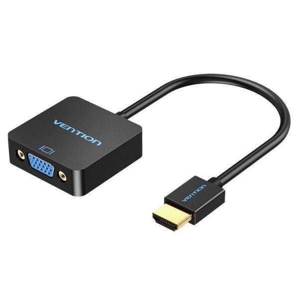 Vention HDM -> VGA 0,15m konverter Black