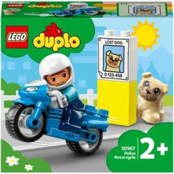 LEGO DUPLO Town 10967 Rendőrségi motorkerékpár