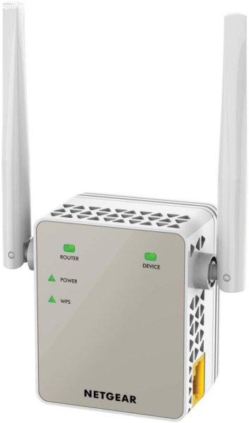 Netgear EX6120 AC1200 WiFi Essentials Edition Range Extender White