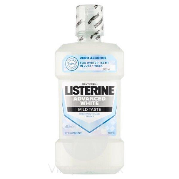 LISTERINE 500ml ADVANCED WHITE MILD