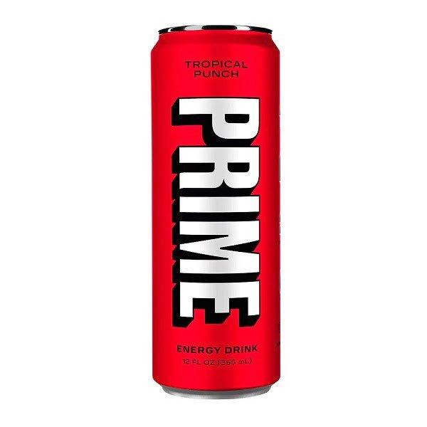 Prime Energy Tropical Punch trópusi puncs ízű zero energiaital 355ml