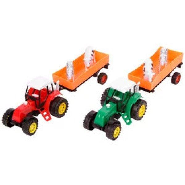 Lendkerekes traktor állatszállító utánfutóval - 30 cm