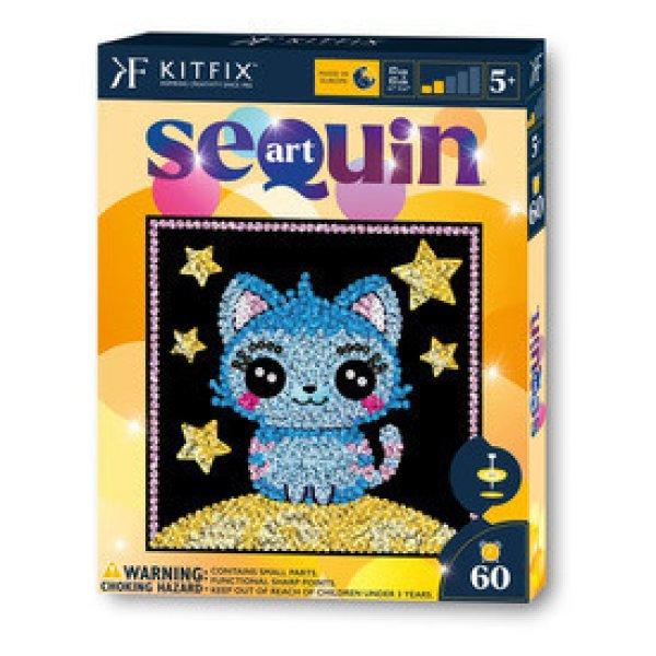 KitFix Sequin Art 60 - Cica