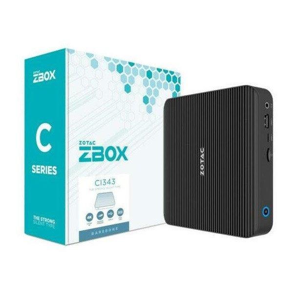 ZOTAC PC CI343 Intel N-series N100 3.8GHz, HDMI, Displayport, 2xLAN, 2xUSB,
1xUSB-C, WIFI, BT, M.2 NVMe hely