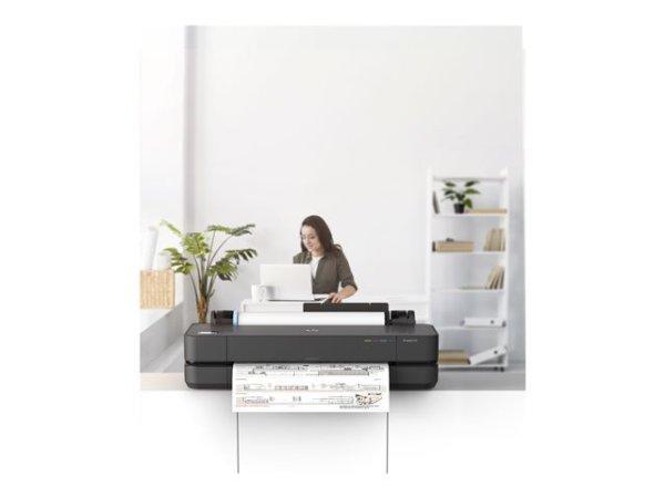 HP DesignJet T230 24inch LFP 2025 Colour Ink-Jet A1 ANSI D 2400x1200dpi 0.58
min/page USB LAN Wi-Fi