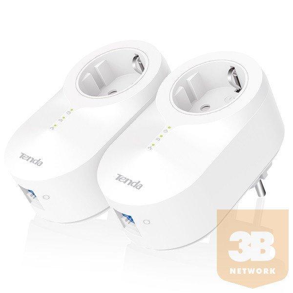 Tenda Powerline adapter Kit - PH6 Kit (1x 1Gbps (1Gbps adatátvitel); 230-as
aljzat)