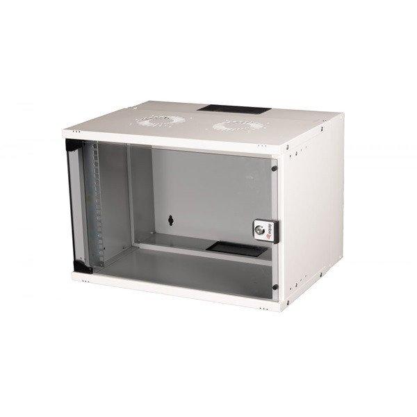 Equip Fali Rackszekrény - EWM-07-5440-G (19", 7U, 540x400mm, lapra
szerelt, szürke)