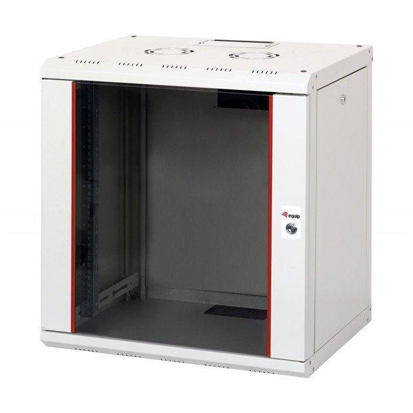 Equip Fali Rackszekrény - EPM-12-6045-G-CBAA (19", 12U, 600x450mm, előre
szerelt, szürke)