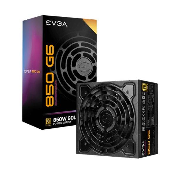 TÁP EVGA SuperNOVA 850 G6, 80 Plus Gold 850W, Fully Modular