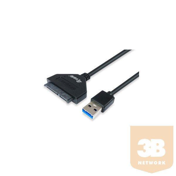 Equip Átalakító - 133471 (USB3.0 - SATA, fekete)