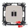 Legrand Valena Allure Tltaljzat Ketts USB C-tpus csatla