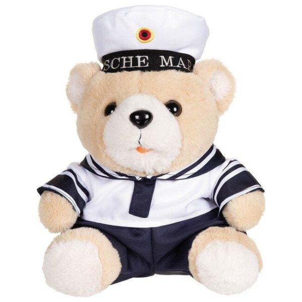 MFH Teddy maci matróz egyenruhában, kb. 28 cm