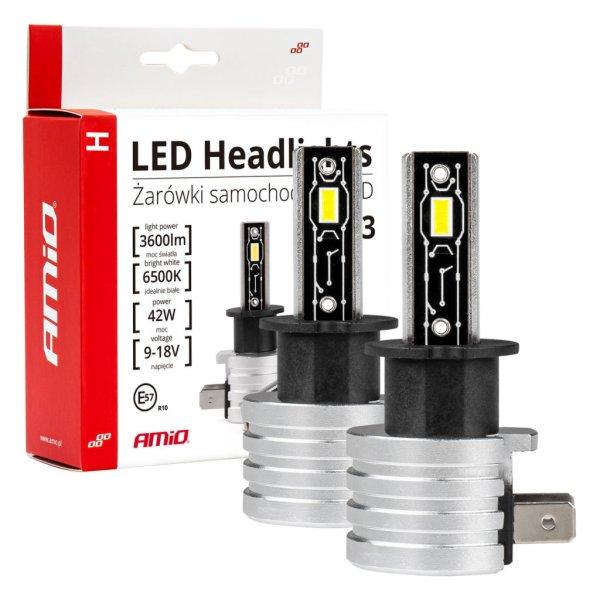 Amio Led Izzók H-Mini Széria H3 42W 6500K 12V 2db