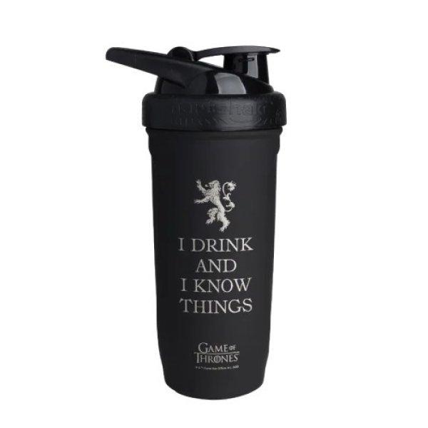 Smartshake Reforce Stainless Steel I Drink and i know things 900ml