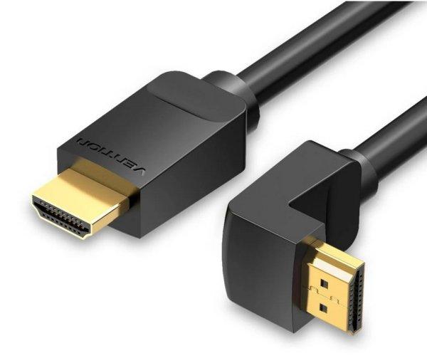 Vention HDMI, (270 Fokos, jobbra), 2m, kábel