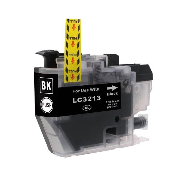 Premium Brother LC3213 LC-3213 LC3211 LC-3211 Black Utángyártott Tintapatron