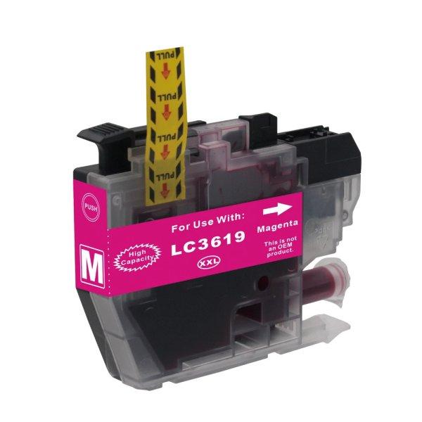 Premium Brother LC3619XL LC-3619XL Magenta Utángyártott Tintapatron