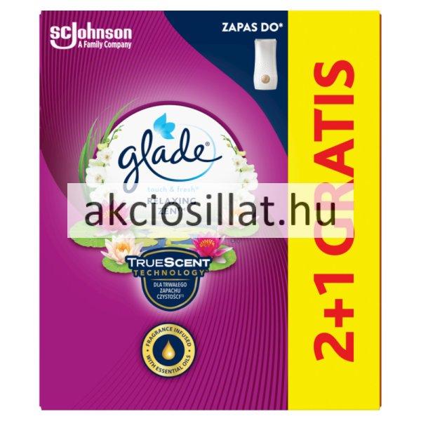 Glade One Touch Relaxing Zen Mini-Spray utántöltő 3x10ml