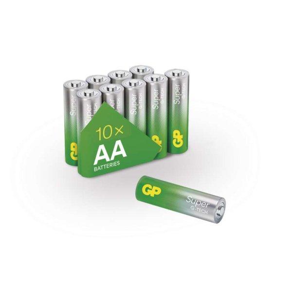 EMOS B0121G, GP Super Alkaline AA 10 db