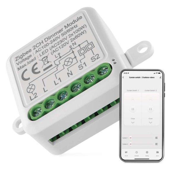 EMOS H5108, GOSMART FÉNYERŐSZABÁLYOZÓ 2CH LN IP-2112DZ 