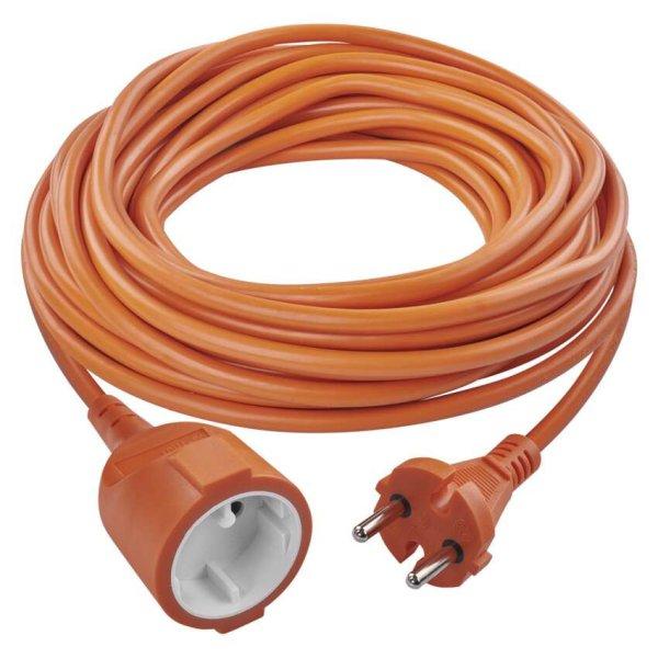 EMOS P01320R, Hosszabbító 20 m / 1 aljzat / narancssárga / PVC / 230 V / 1,5
mm2