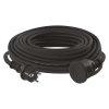 EMOS P01825R, Hosszabbt 25 m / 1 aljzat / fekete / gumi-ne