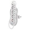 EMOS P0525R, Hosszabbt 5 m / 5 aljzat / fehr / PVC / 1,5 