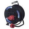 EMOS P192250, Kltri kbeldob 25 m / 3 aljzat / fekete / gu