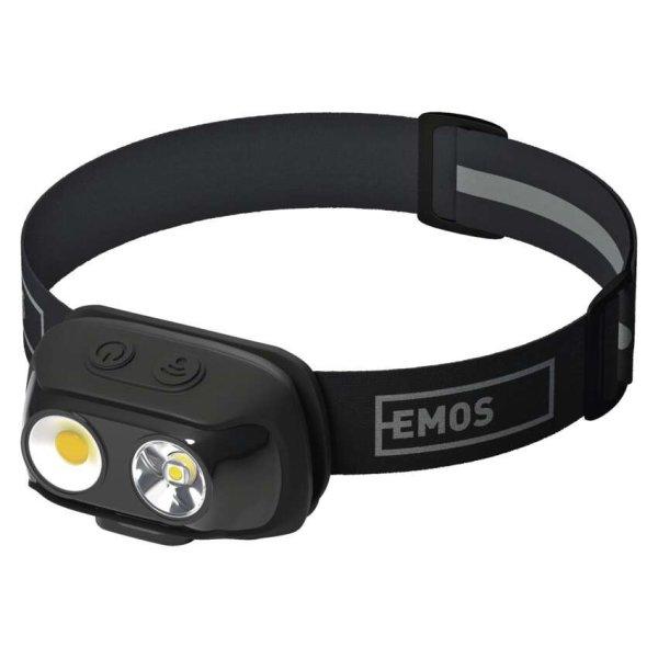 EMOS P3542, RECH. FEJLÁMPA COB LED + MELEG/HIDEG FEHÉR