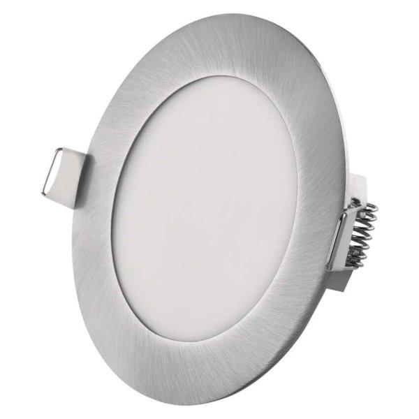 EMOS ZD1223, LED süllyesztett lámpatest NEXXO, kerek, ezüst, 7W, CCT