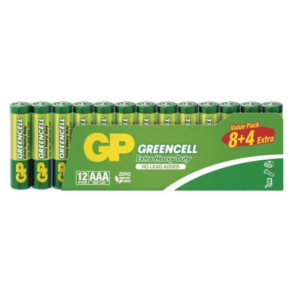 EMOS B1210F, GP ELEM GREENCELL R03 12SH 12db