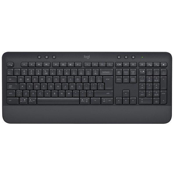 Logitech K650 Signature bezdrôtová klávesnica, CZ/SK, grafitová