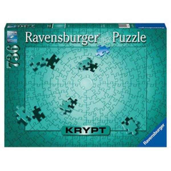 Ravensburger Puzzle 736 db - Krypt Metallic Mint