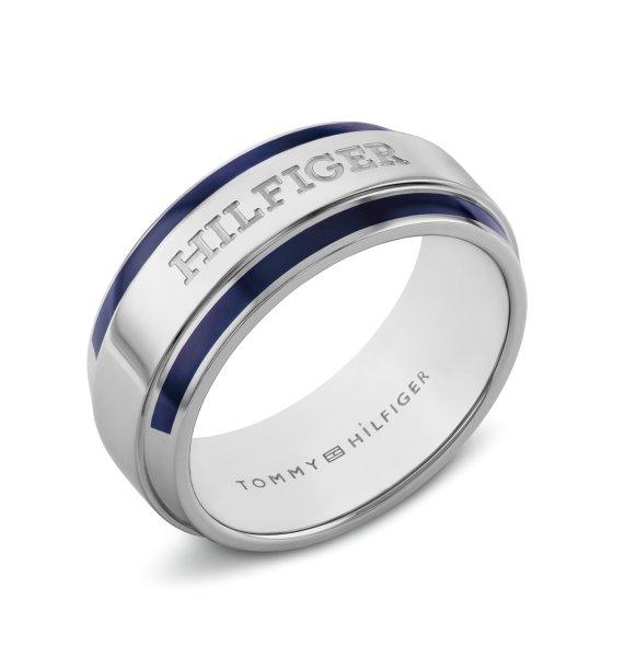 Tommy Hilfiger Elegáns férfi acél gyűrű 2790602 64 mm