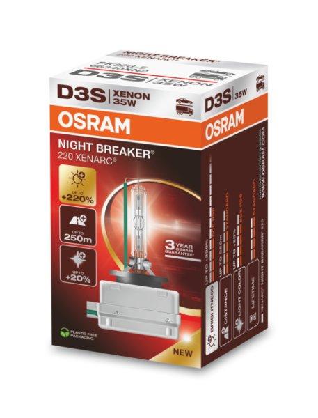 D3S XENON IZZÓ +220% OSRAM night breaker laser xenarc