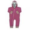 Meleg tavaszi kezeslbas kapucnival New Baby Spring purple-p