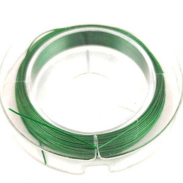 Sodrony - zöld - 0.38mm - 10m