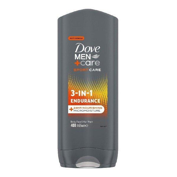 Dove Tusfürdő 3 az 1-ben Men+Care Sport Care Endurance 250 ml