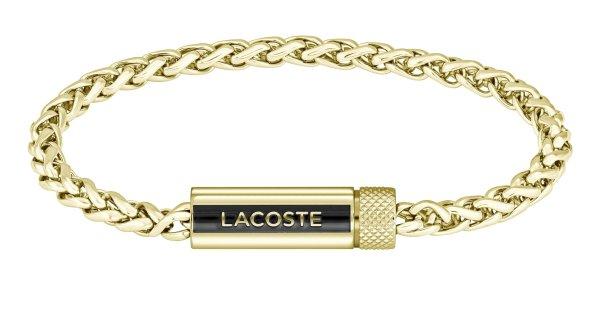 Lacoste Stílusos aranyozott karkötő Spelt 2040338