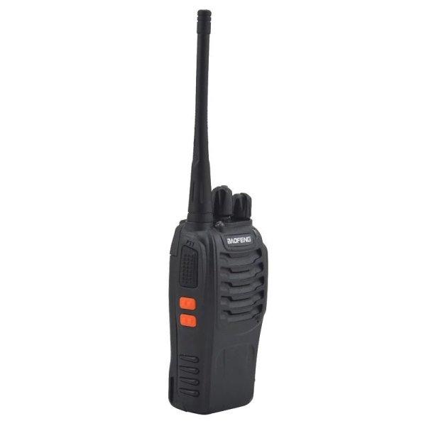 Baofeng BF-888S UHF walkie-talkie, 16 csatornás rádió adó-vevő
fülhallgatóval