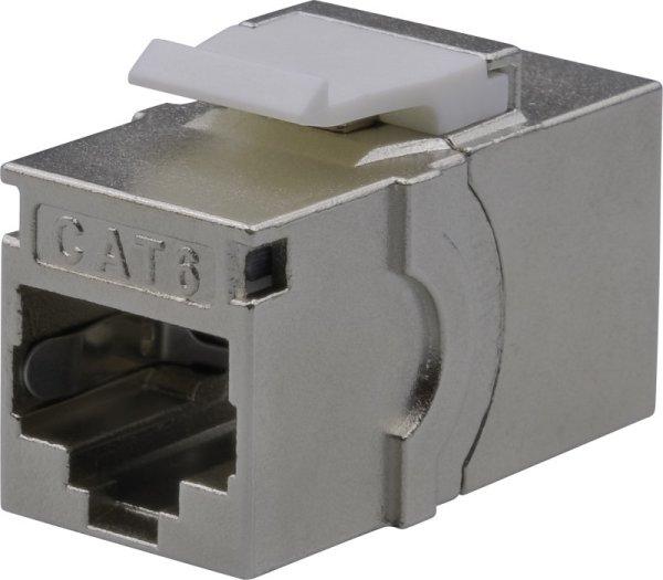 Nestron NPN-KEY-1C6SF-RJ45 Keystone STP RJ45 toldó, Cat6