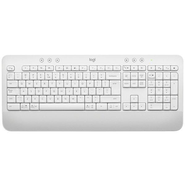 Logitech K650 Signature Vezeték nélküli billentyűzet, CZ/SK kiosztás,
offwhite