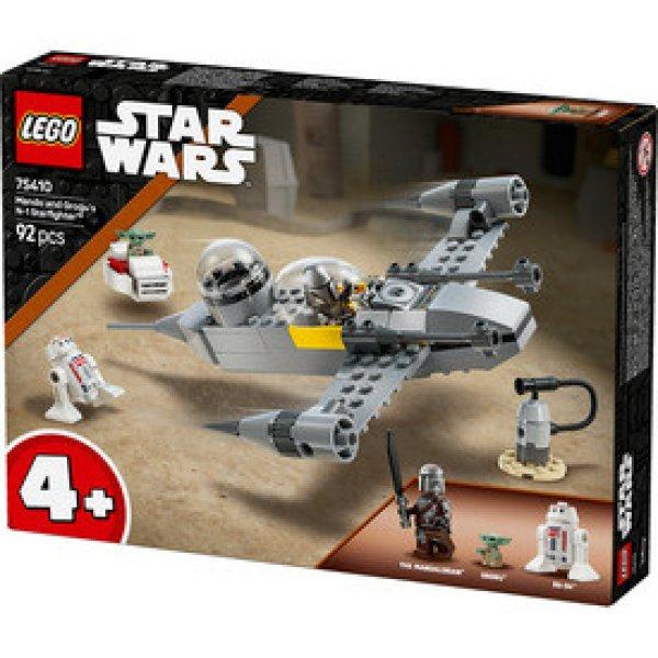 LEGO Star Wars 75410 Mando és Grogu N1-es vadászgépe