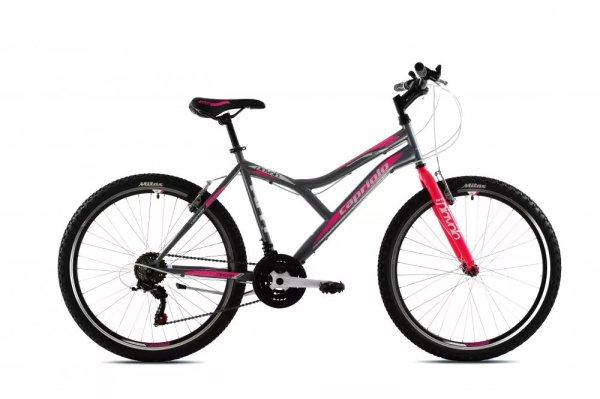 Capriolo Diavolo 600 26" női MTB kerékpár 17" Grafit-Rózsaszín
2020