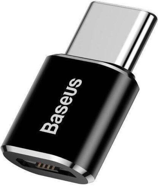 Baseus adapter USB-C - MicroUSB, fekete