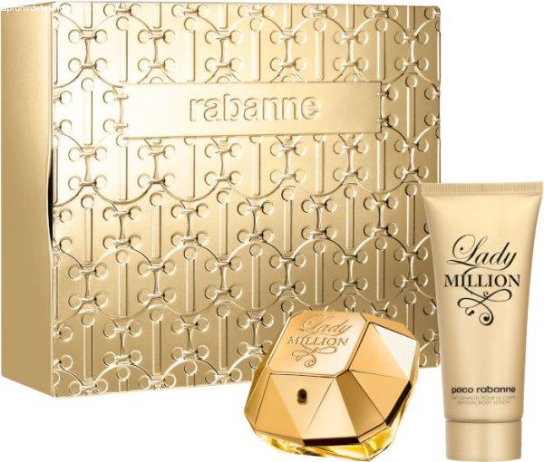 Rabanne Lady Million - EDP 80 ml + testápoló 100 ml