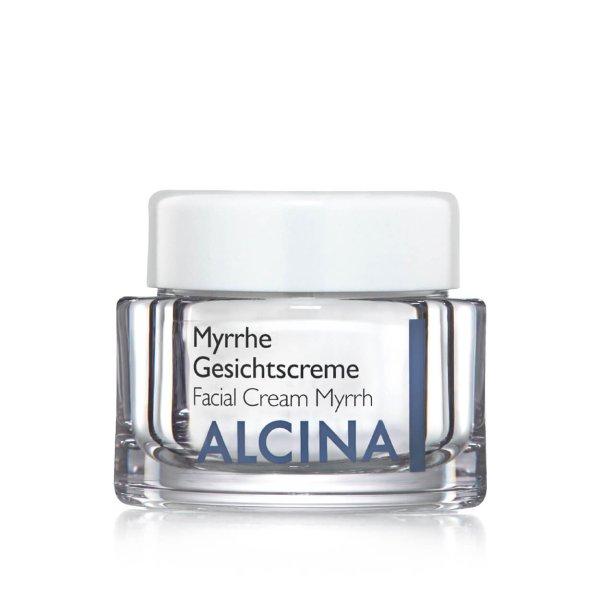 Alcina Regeneráló ránctalanító krém száraz
bőrre Myrrhe (Facial Cream Myrrh) 50 ml