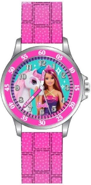 Disney Time Teacher Barbie és egyszarvú BDT9001 gyermek karóra