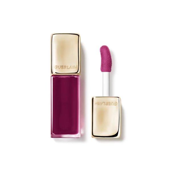 Guerlain Színezett volumennövelő ajakolaj Kiss Kiss Bee (Glow
Oil) 9,5 ml 809 Lavender Glow