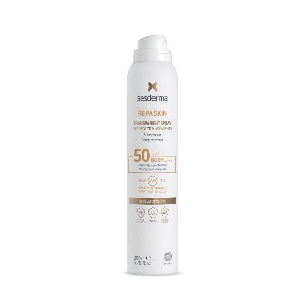 Sesderma Fényvédő spray SPF 50+ Repaskin (Transparent Spray) 200
ml